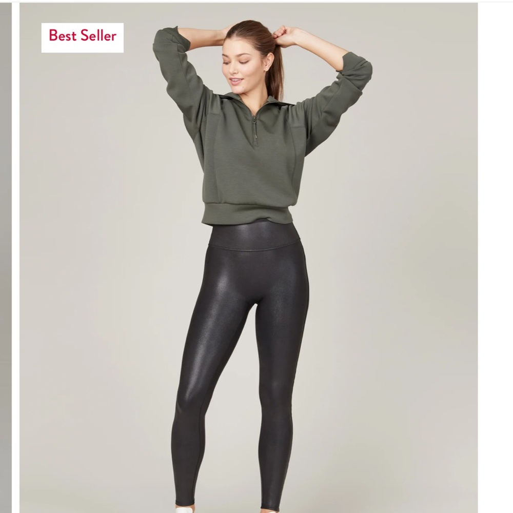 Spanx Faux Leather Leggings